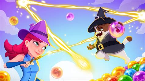Bask in Bubble Witch 3 Saga online with no cost